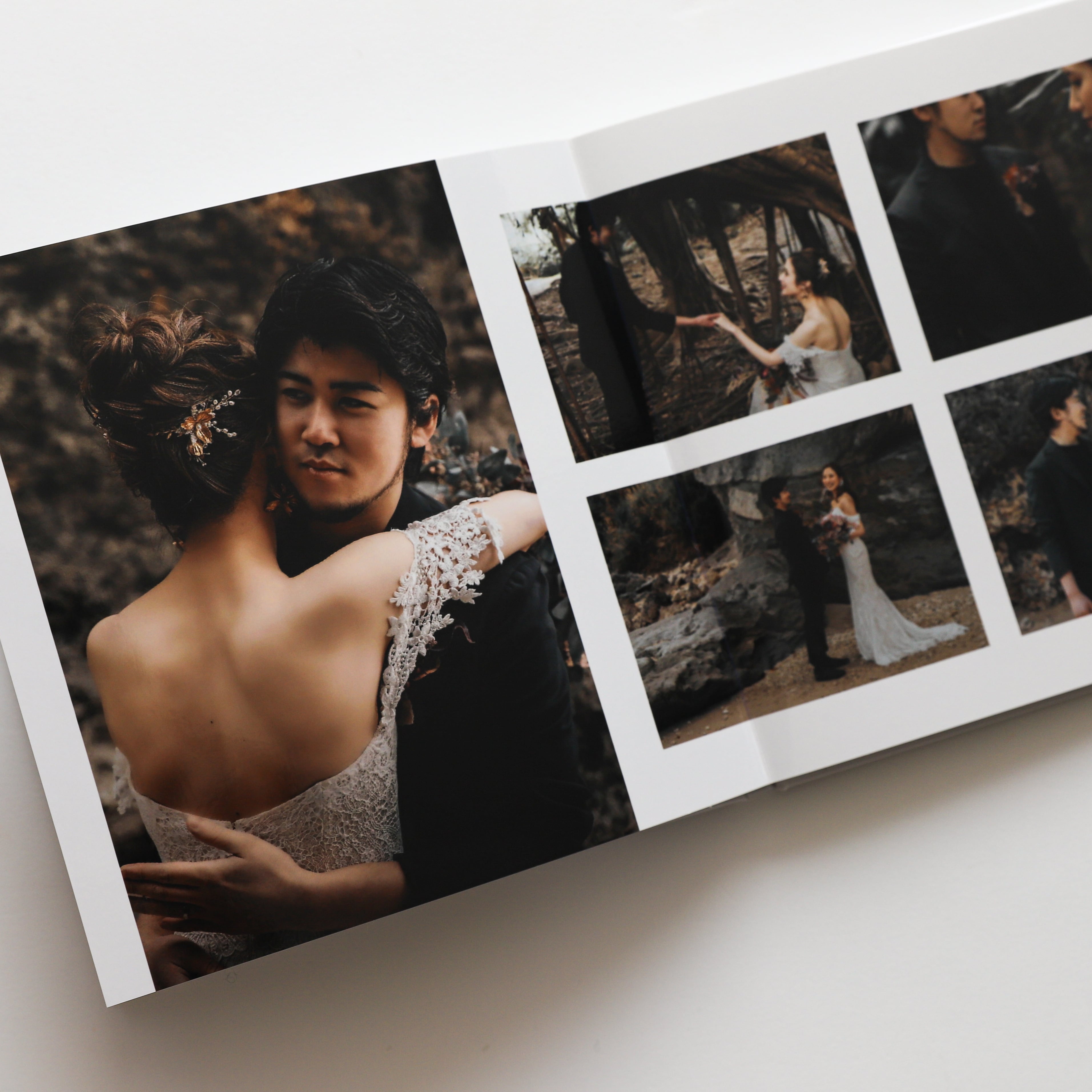 ウェディングフォトブック PREMIUM 26p 51-70cut［表紙写真あり