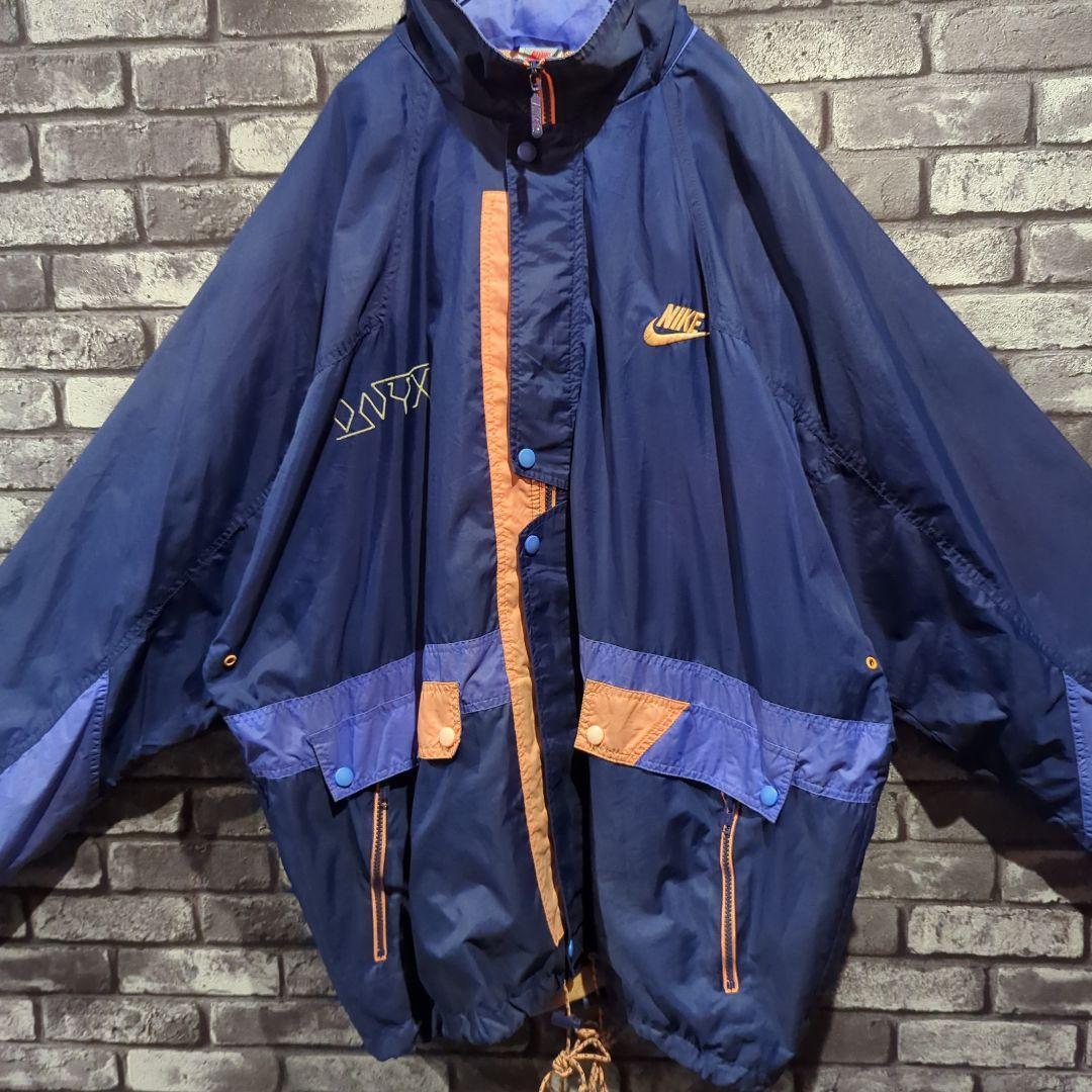 90s【NIKE】ナイキ ナイロンジャケット 銀タグ XL ヴィンテージ