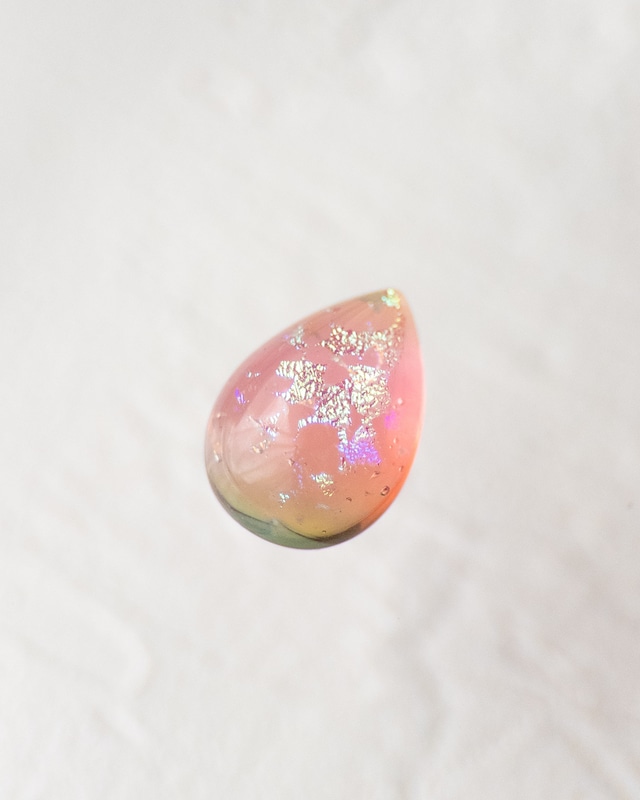 ペアシェイプカボション 14×10mm #72【硝子の宝石】