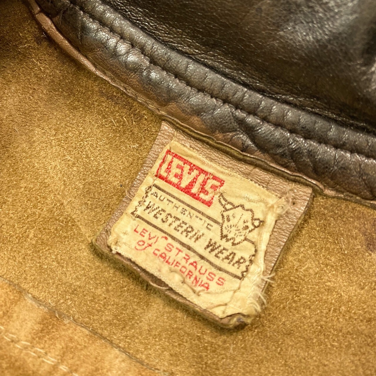 's LEVI'S Short Horn Suede Jacket / リーバイス ショートホーン