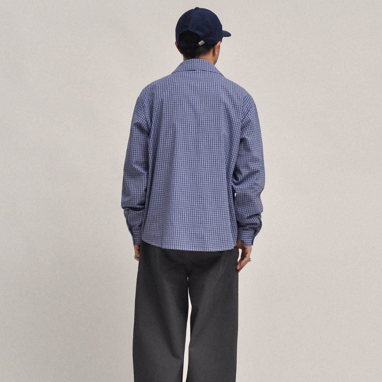 ヴィンテージチェック・ハーフボタンシャツ A2143 - 10