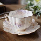 英国Wileman Foley China Basket of Flowers 5035 カップ＆ソーサー 1890年代 thumbnail 3