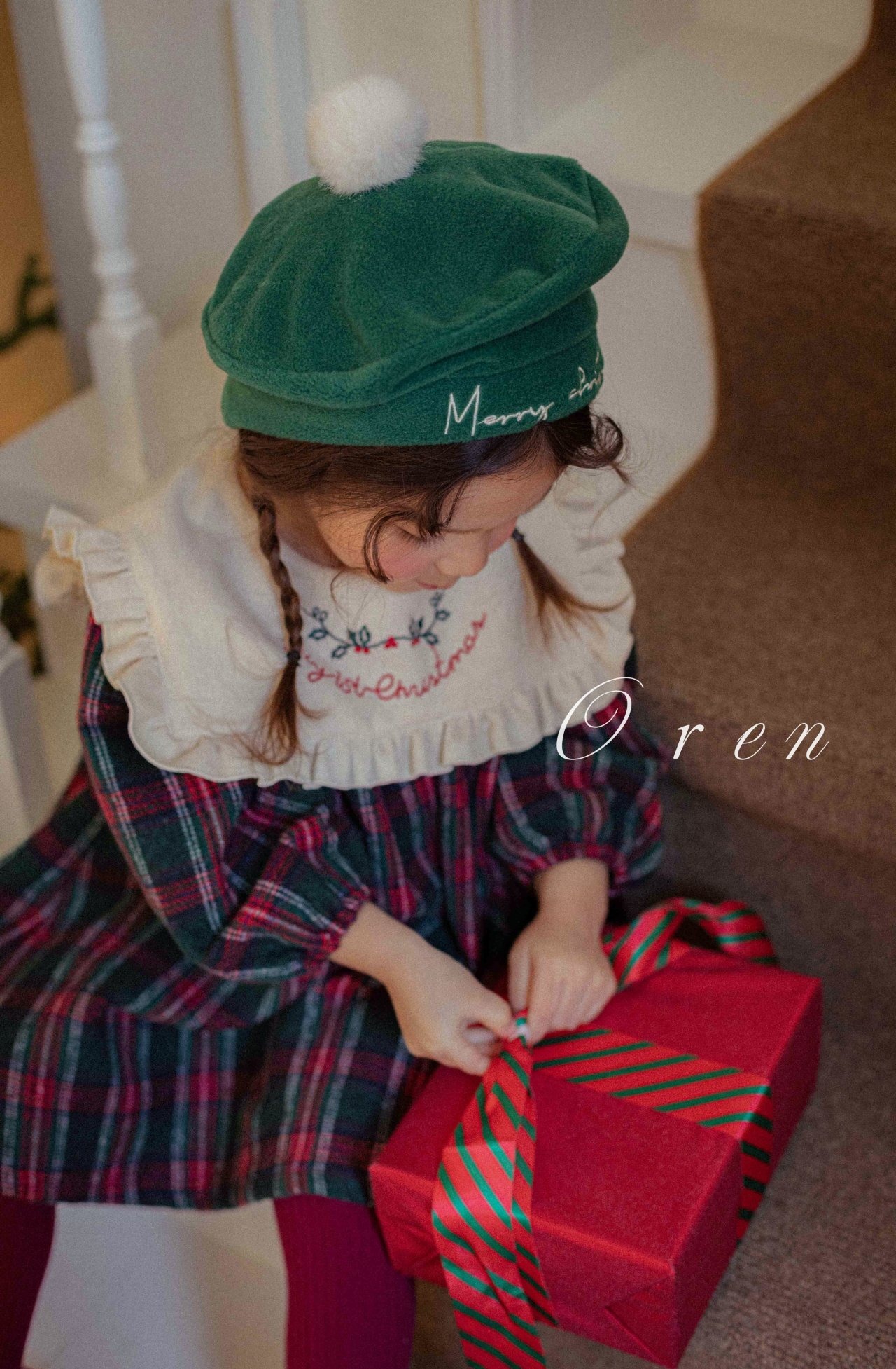 Oren X-mas［取寄］eve check onepiece