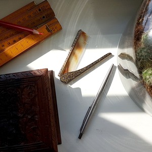 ヴィンテージ製 とかし櫛 (#-35)