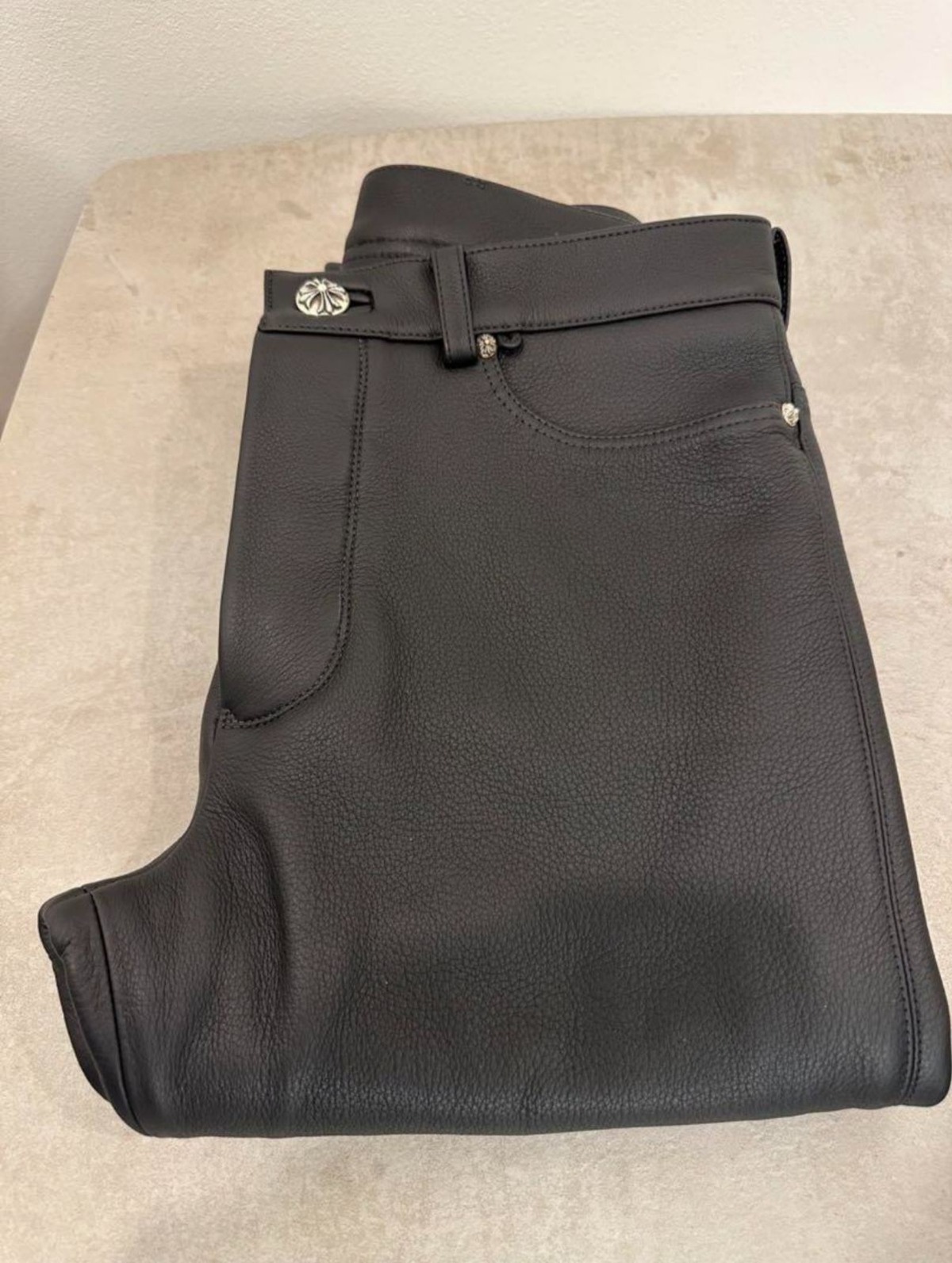 CHROME HEARTS クロムハーツ レザーパンツ | chromehearts