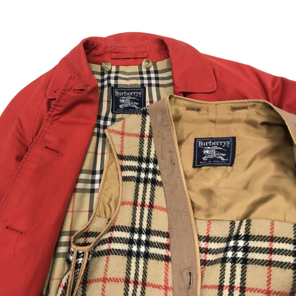 BURBERRY'S バーバリー 80年代 英国製 ステンカラーコート バルマ