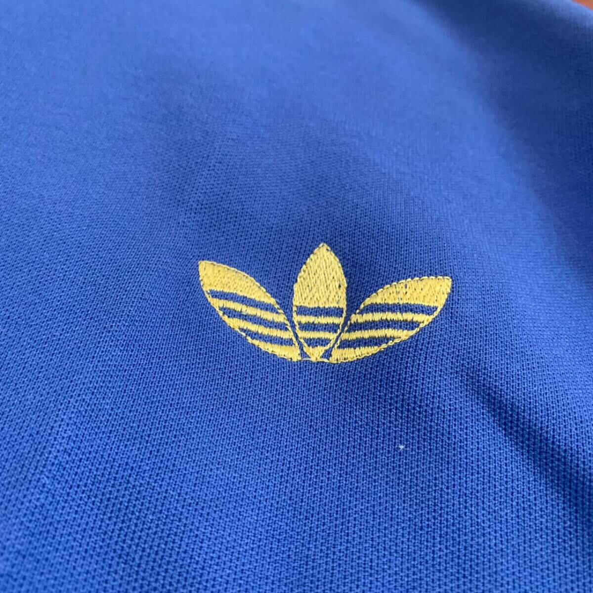 希少 70's adidas アディダス トラックジャケット ジャージ デサント