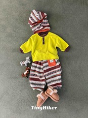 〖取寄〗韓国子供服 / 26winter / TinyHiker / トムソーヤヘンリーネックT / キッズ *XS~XL*