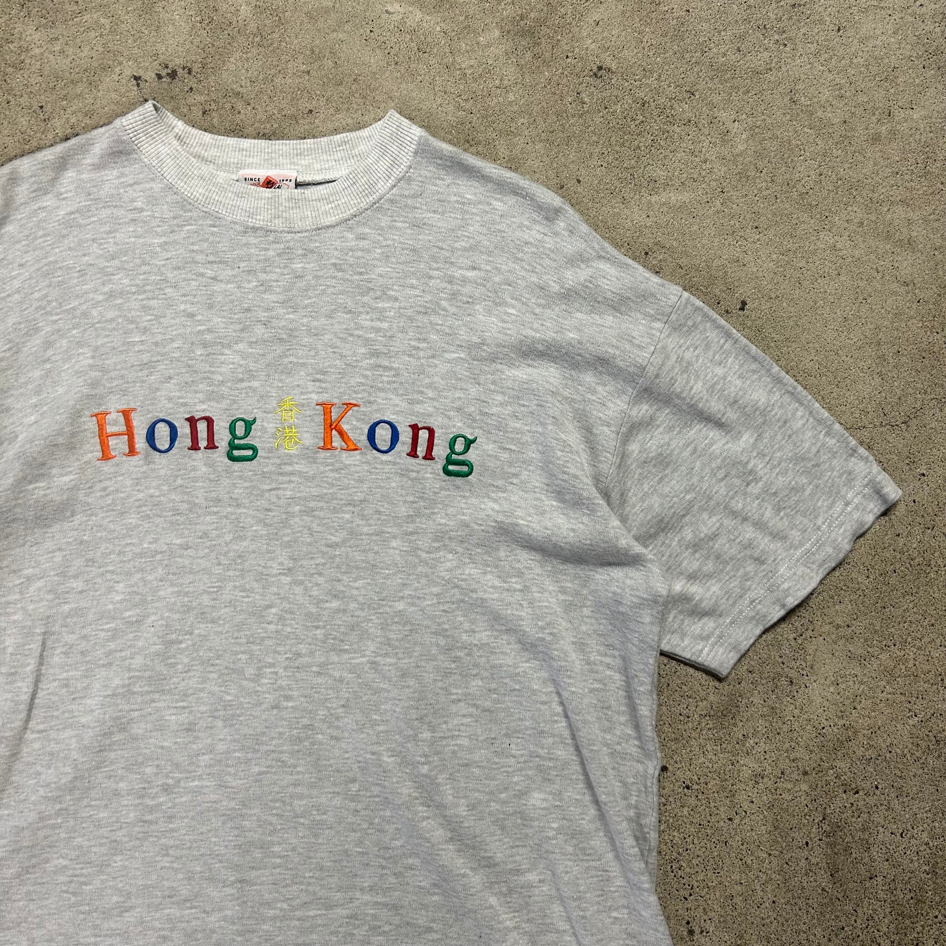 LAI SEE SHIRTS Hong Kong tee 香港 漢字 刺繍 Tシャツ COMBED COTTON