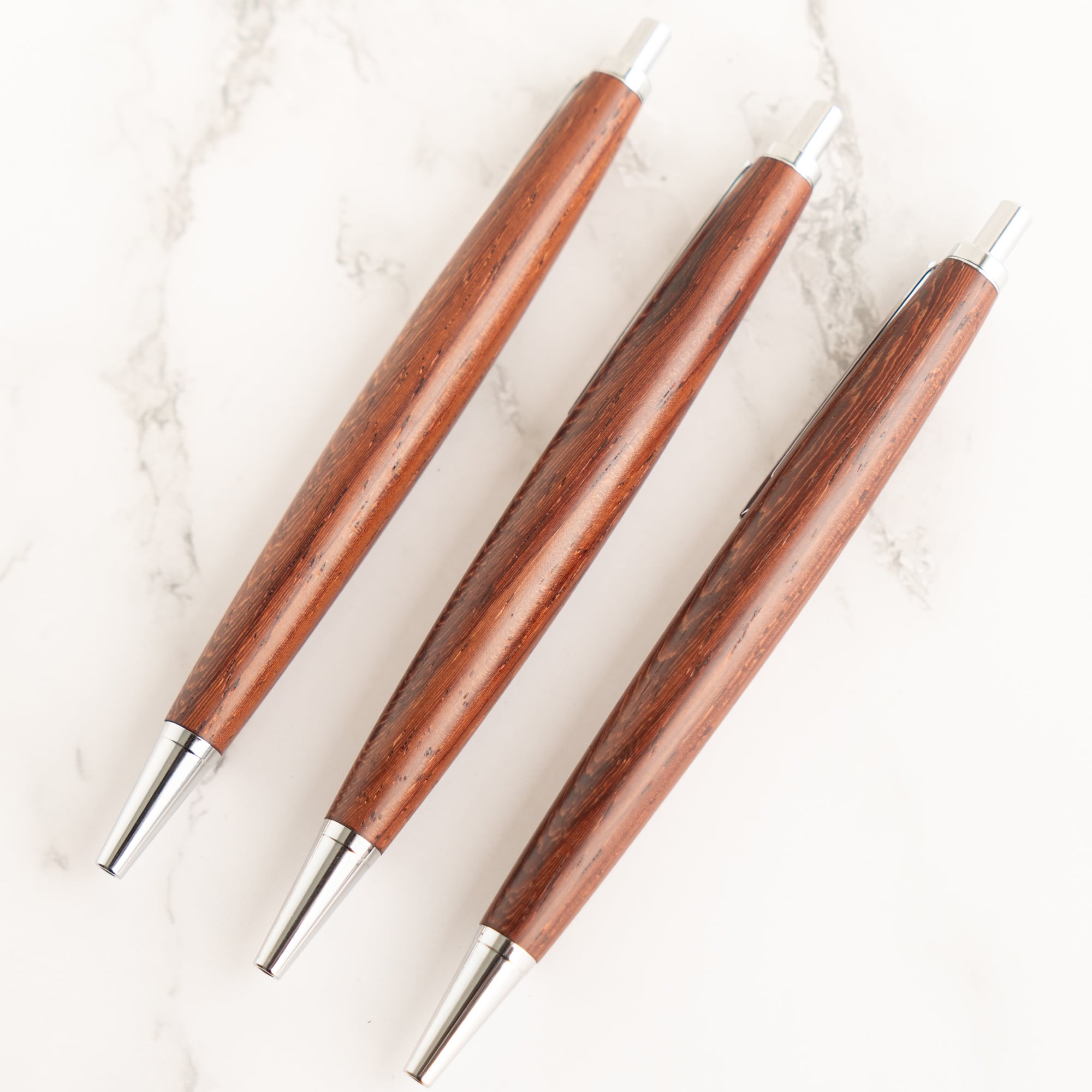 木軸ボールペン】シタン（紫檀）/ローズウッド / ノック式ボールペン