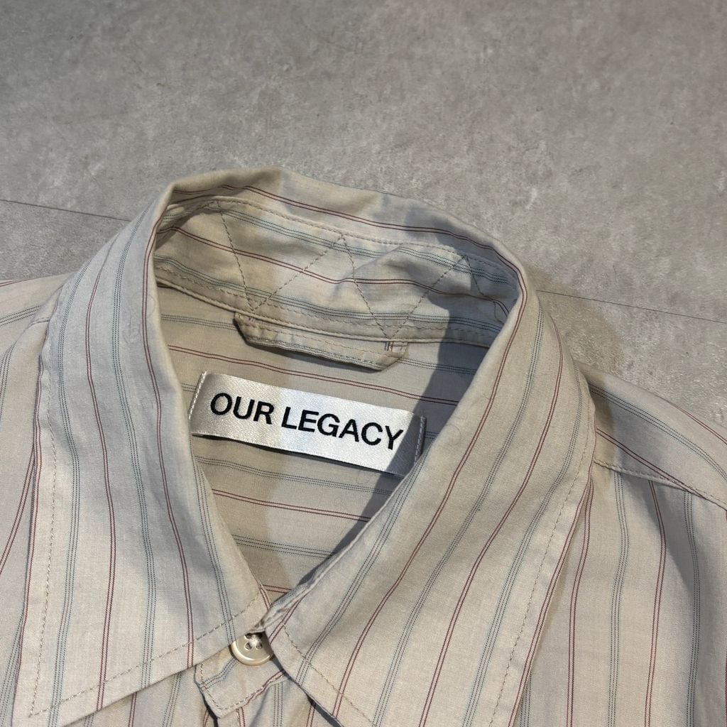 OUR LEGACY アワーレガシー 24SS ABOVE SHIRT It Support Floating