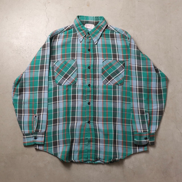 1970s  BIG MAC  Flannel Shirts  L　R195