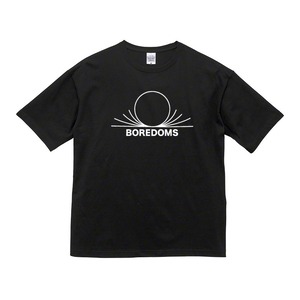 BOREDOMS logo big silhouette T(black)