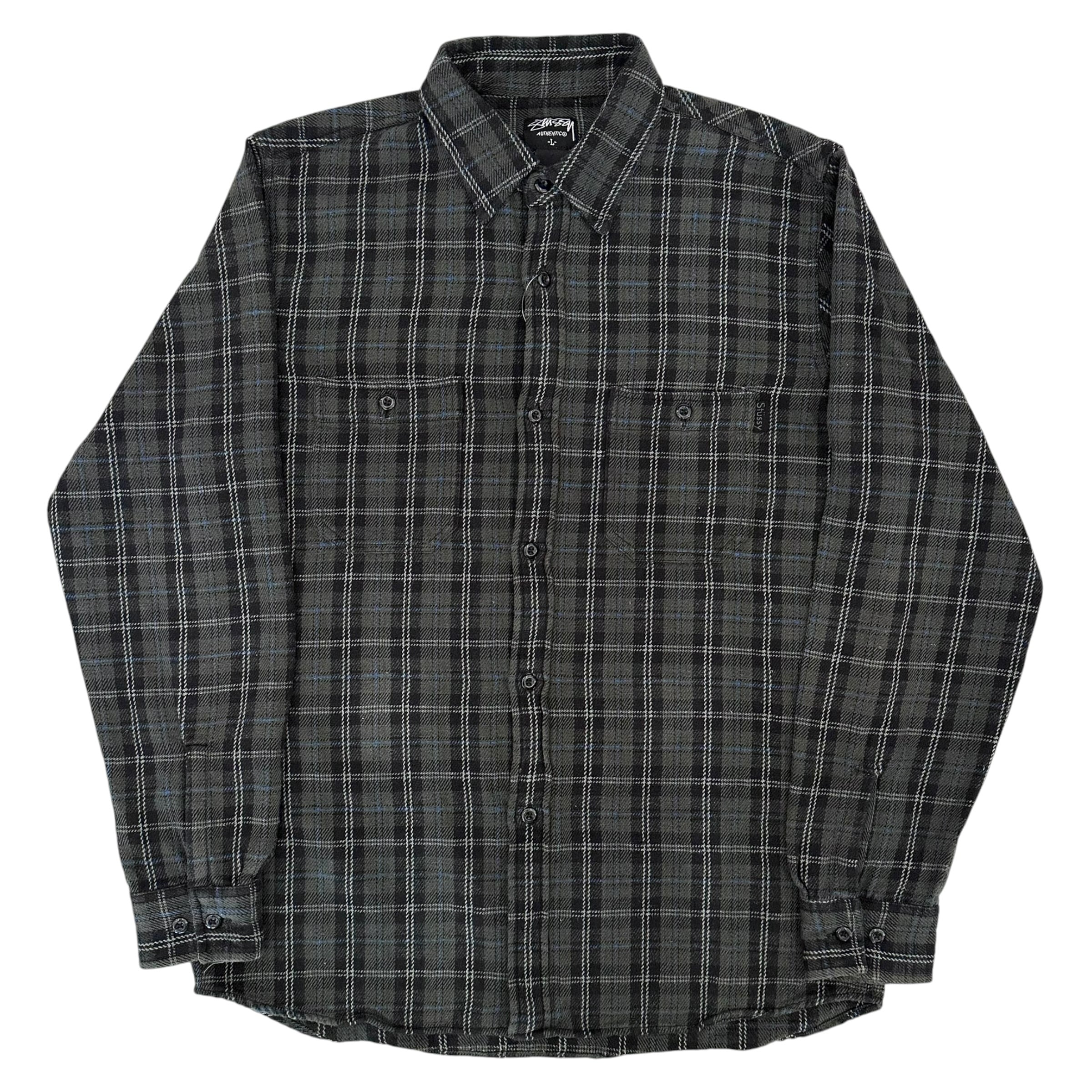 00s STUSSY FLANNEL SHIRT | BerBerJin Yuhodo 00s STUSSY FLANNEL SHIRT | BerBerJin Yuhodo