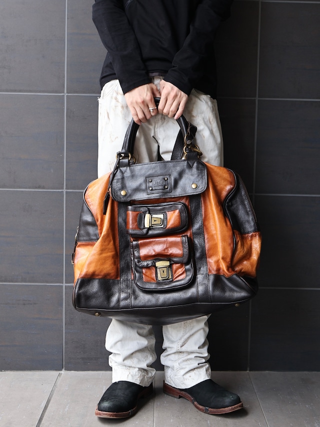 【Dolce&Gabbana】coloring 3way boston bag