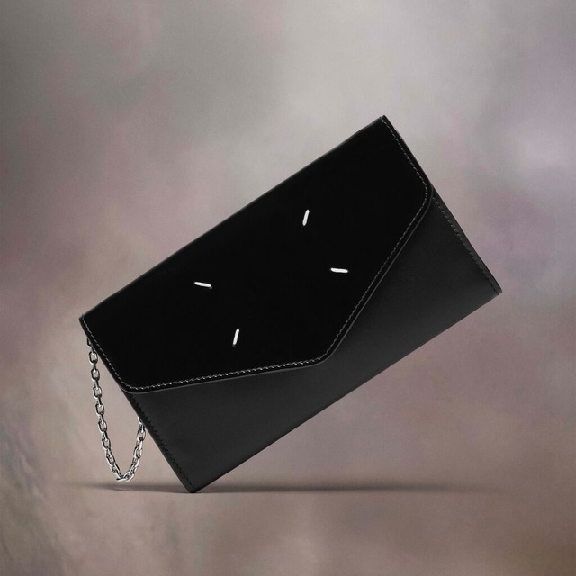 Maison Margiela【メゾン マルジェラ 】４STITCH CHAIN WALLET ( SA1UI0037 / BLACK )