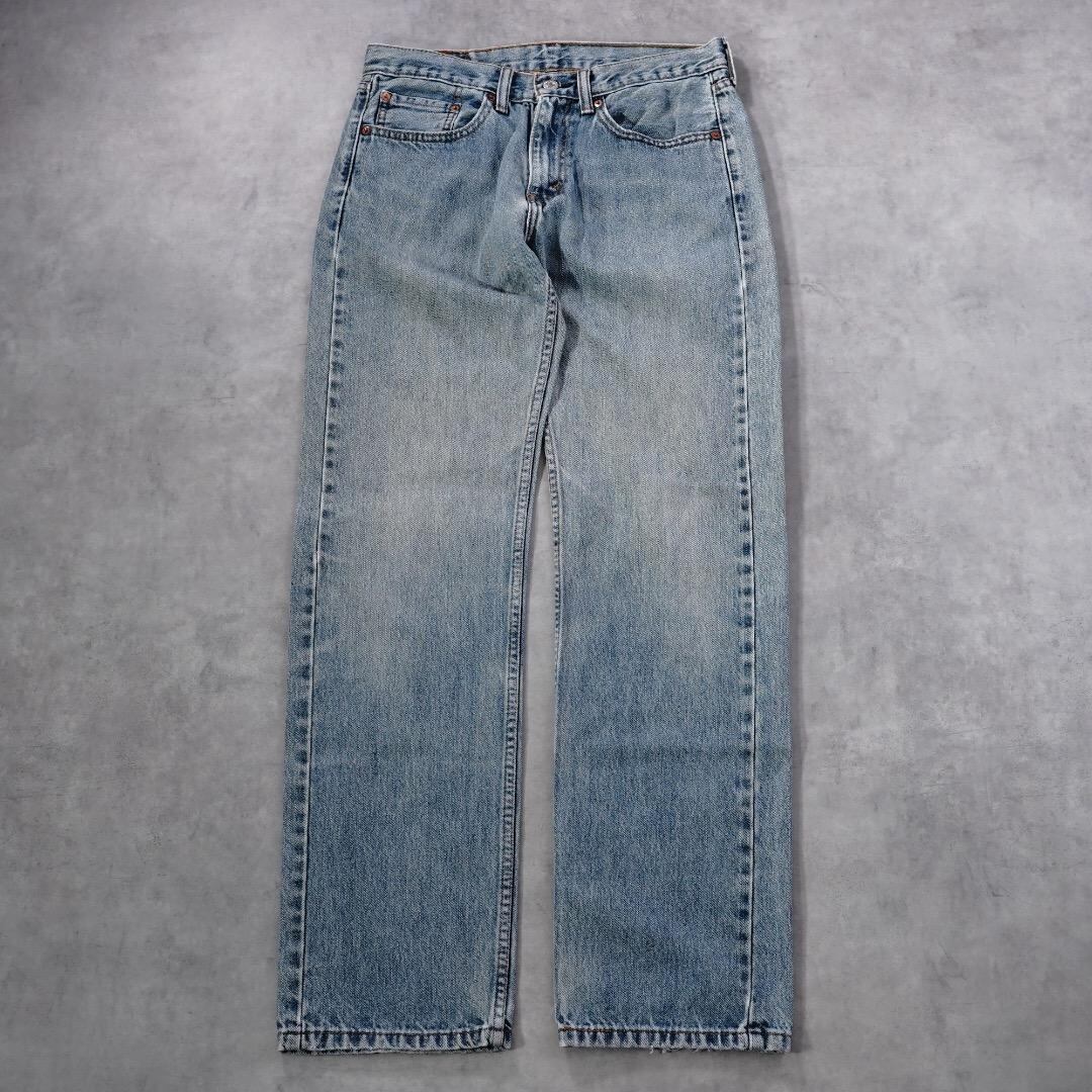 リーバイス505 Levis W31 ブルーデニム 青 古着 ボトム 17318