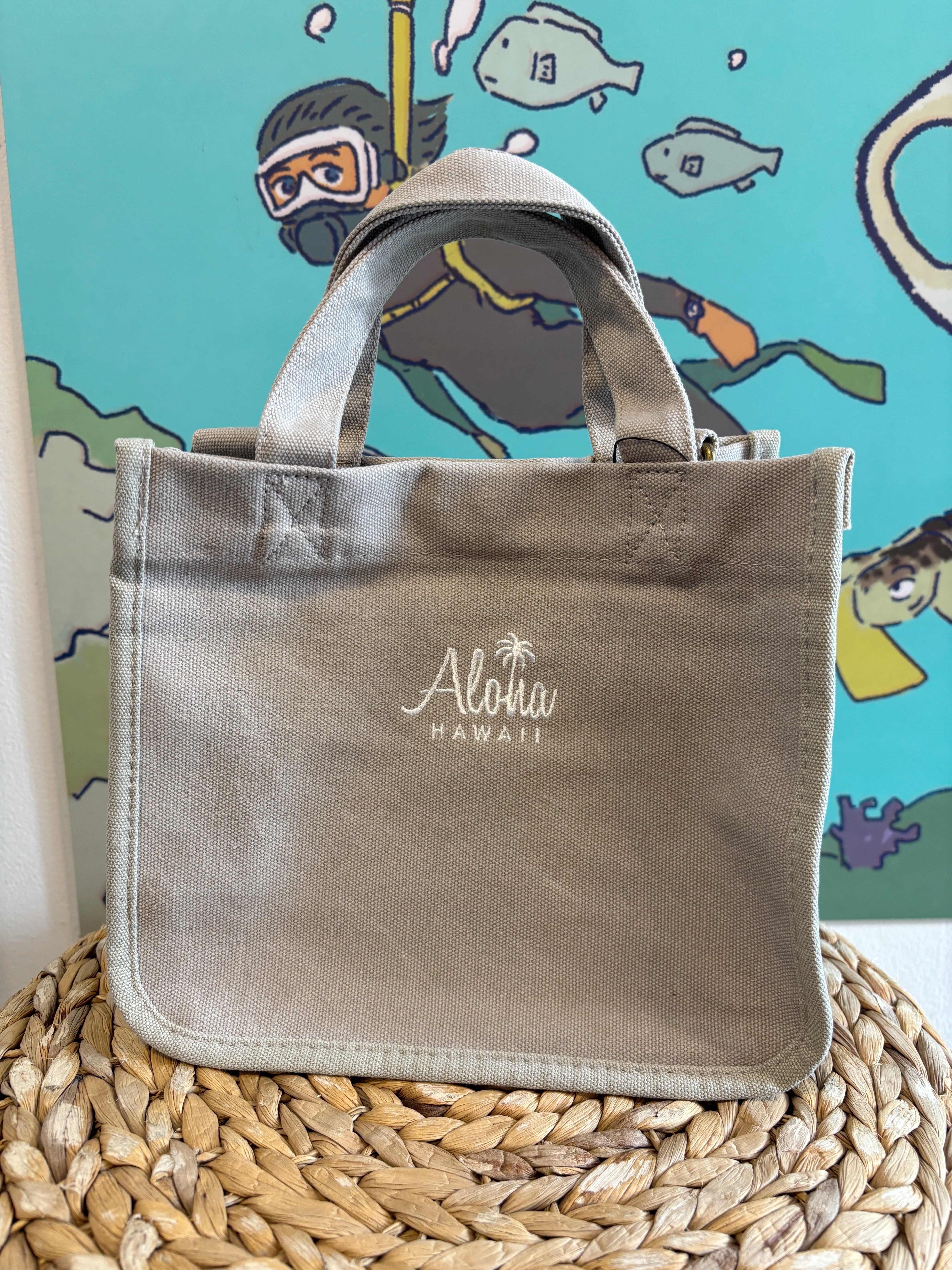 2way ハワイアンBag ショルダーバッグ＆トートバッグ フレンチ