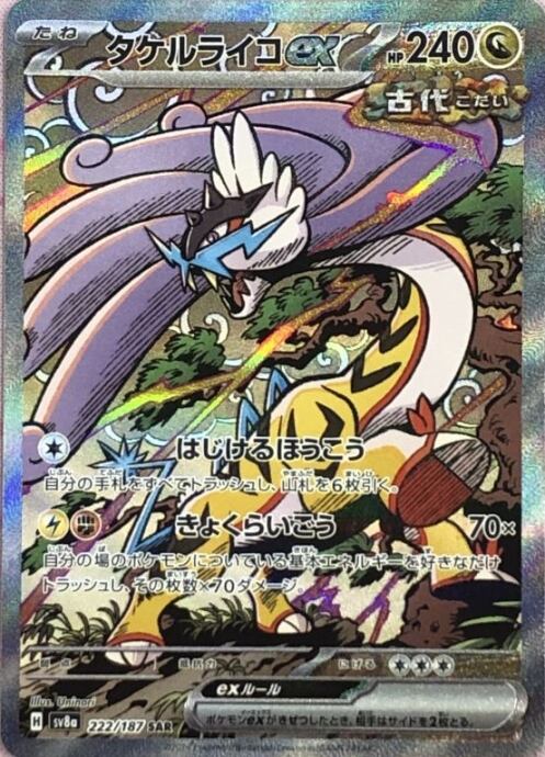 【美品】タケルライコex(222/187(SAR)