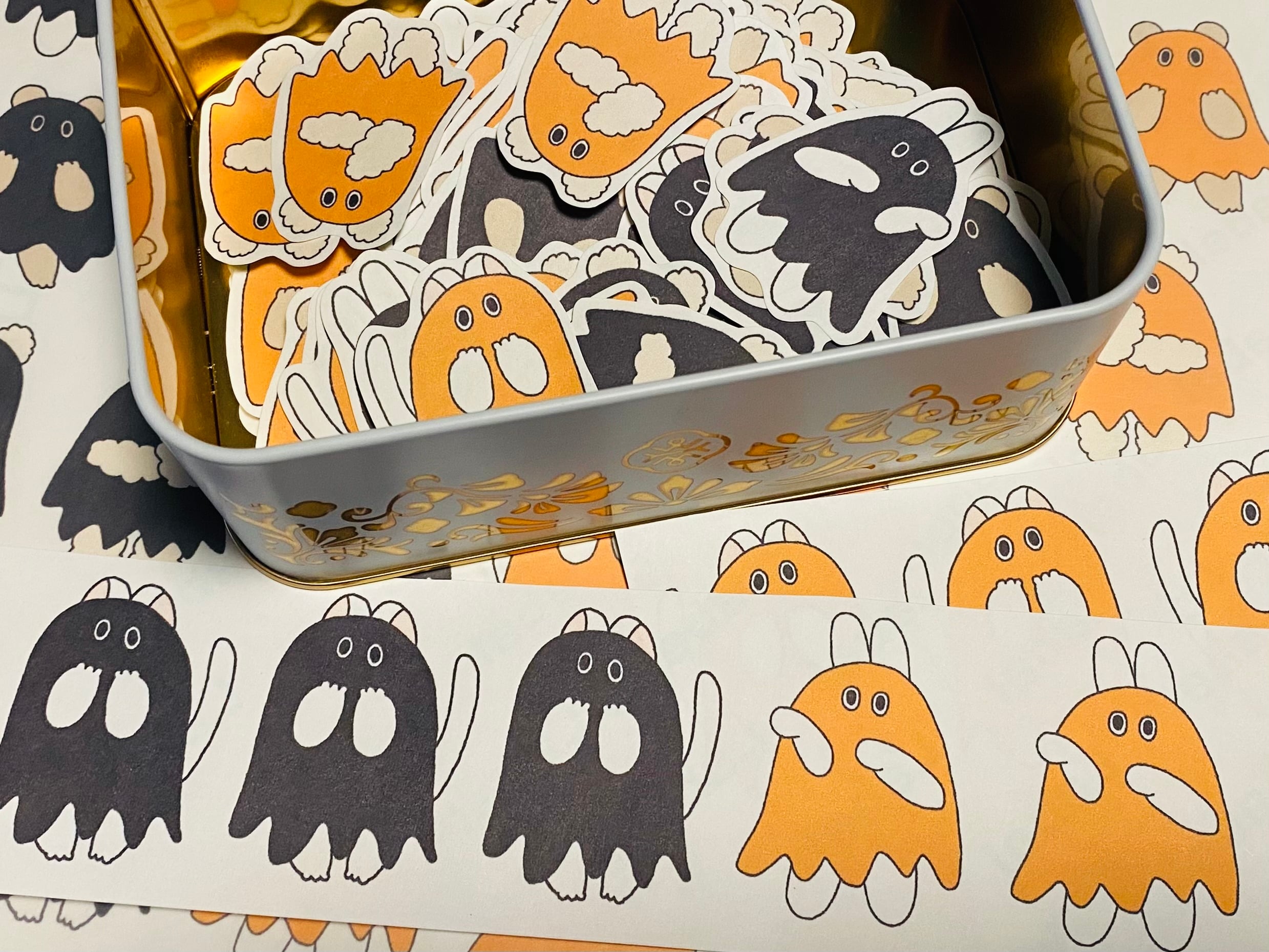 なかよしハロウィンフレークシール