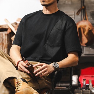 ステッチデザイン冷感半袖Tシャツ 225583