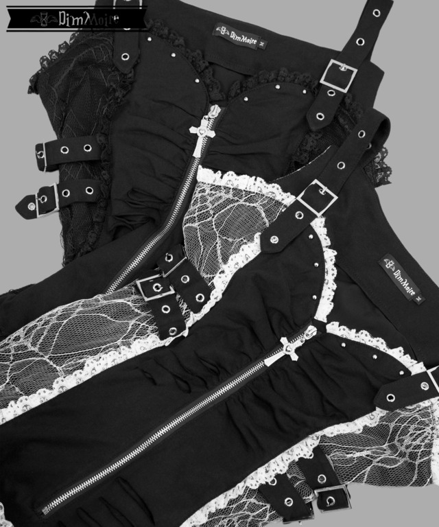 堕夢の契りGothicドレス【Black&White】