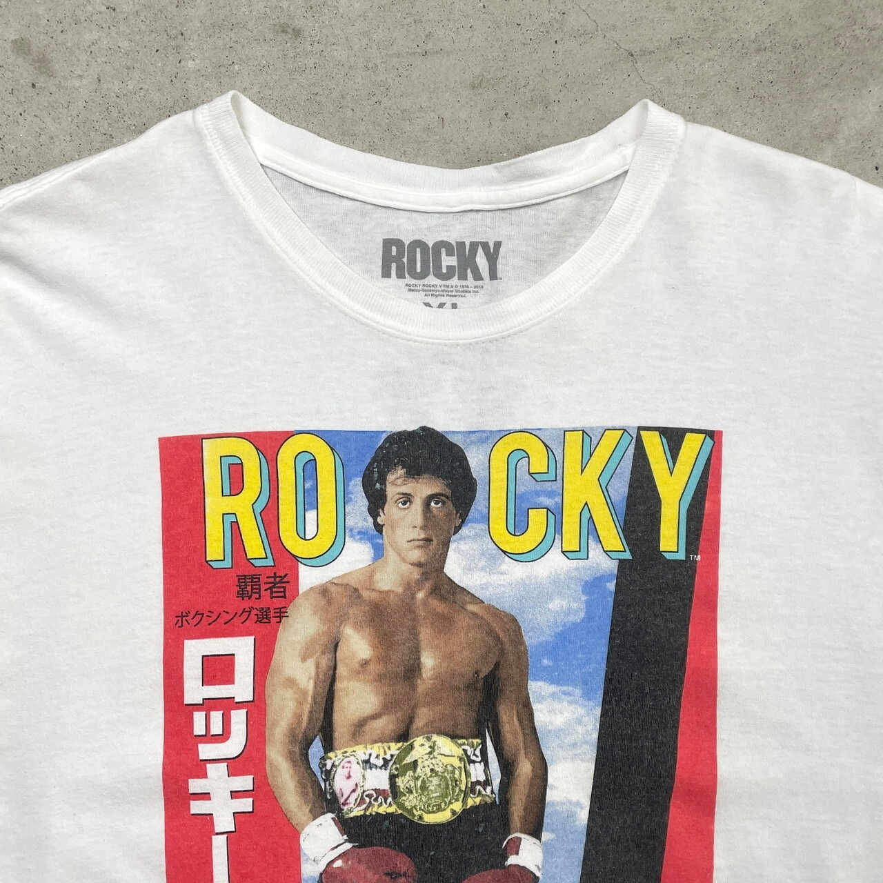 ROCKY ロッキー ムービーT 映画 ボクシング シルヴェスター 