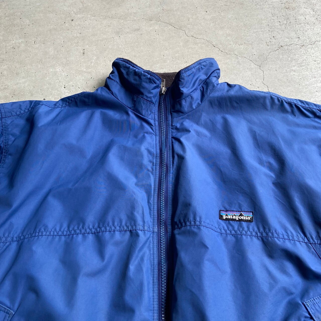 送料無料⭐︎ 名作 patagonia シェルドシンチラ S 青 ブルー フリース