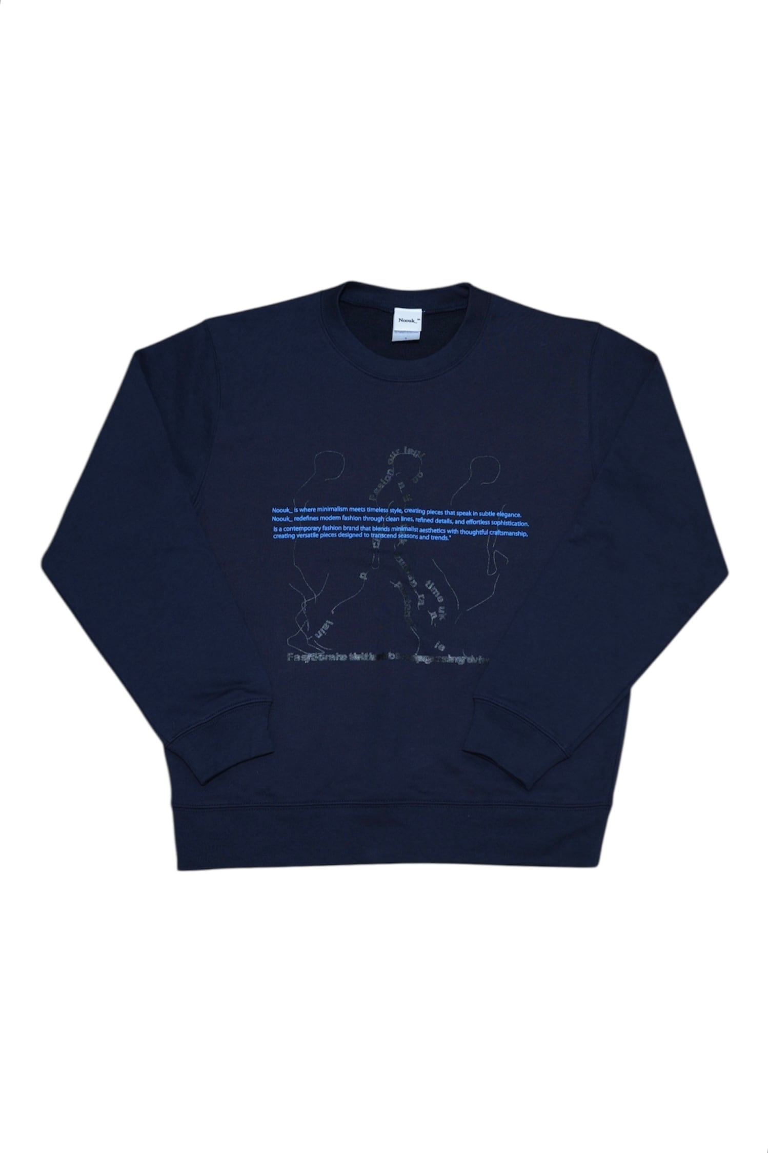 ECHOES OF MY DAYS SWEAT : NAVY | Pay ID