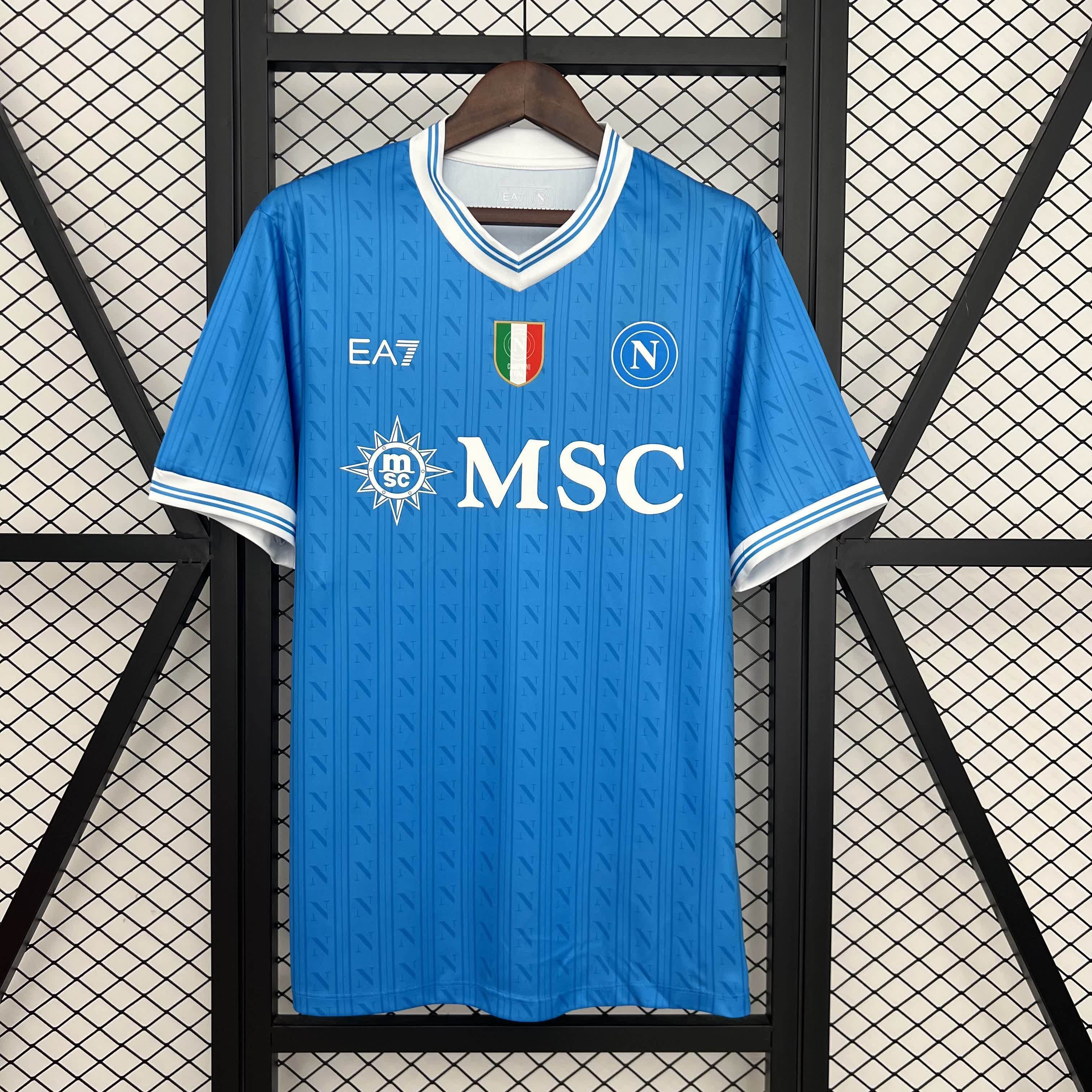 25-26 Napoli Home jersey ナポリ 25-26 ホーム 半袖 ユニフォーム