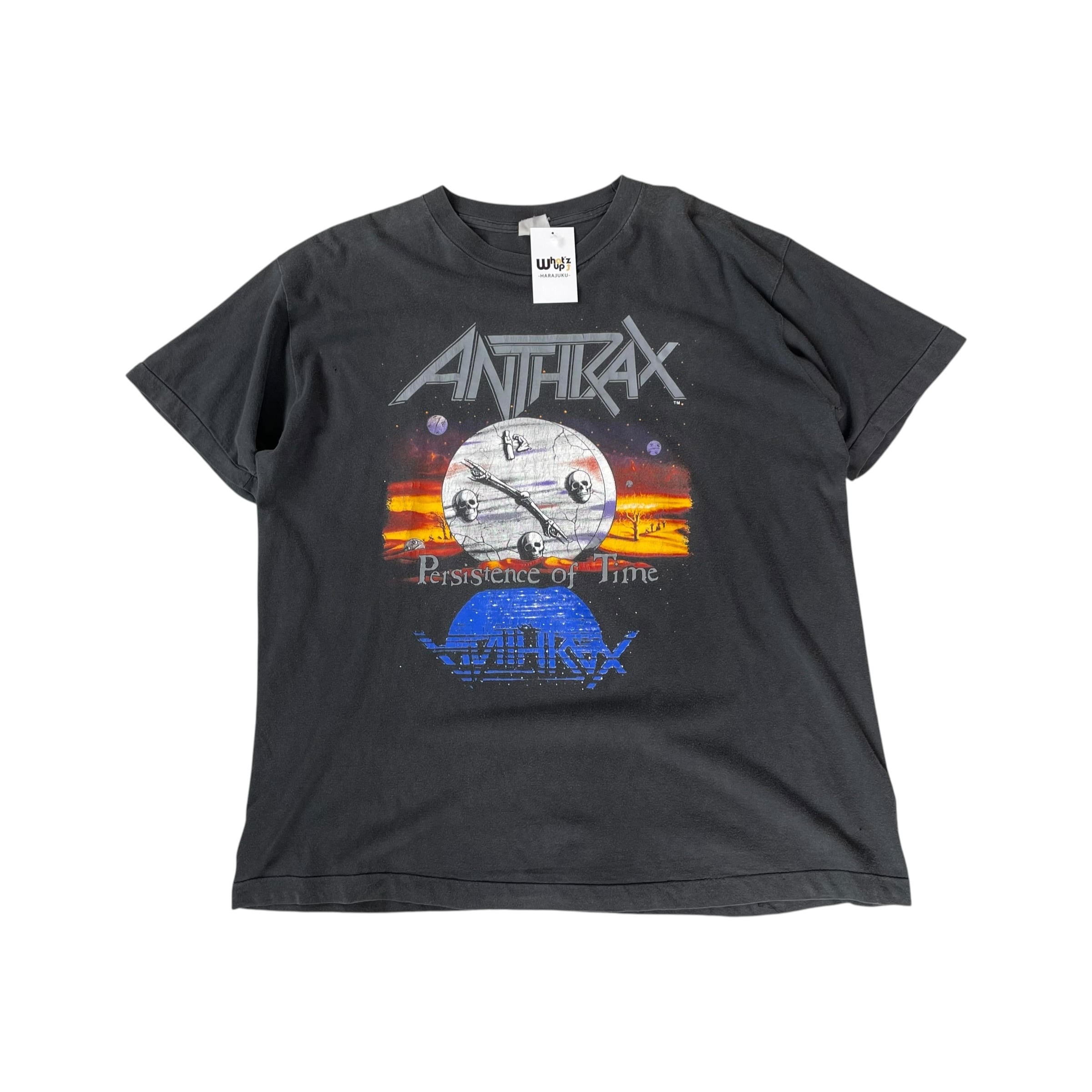 1990s ANTHRAX "Persistence of Time Tour 1990" T-shirt