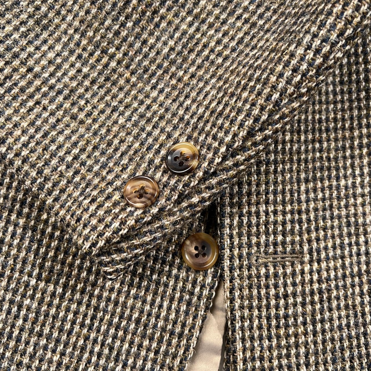 CHESSROCK チェスロック HARRIS TWEED ハリスツイード ツイード 段返り3B テーラードジャケット サイズ 98 /メンズ/ビンテージ