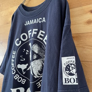 【anvil】半袖 Tシャツ ボブマーリー BOB MARLEY アーチロゴ パロディT バータグ US古着