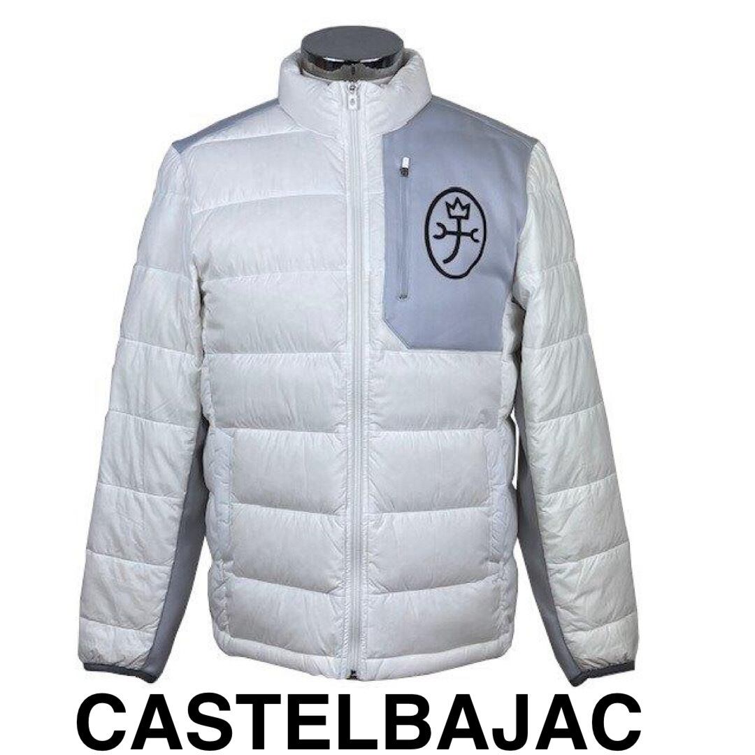 未使用　CASTELBAJAC（カステルバジャック）レザー　ダウンジャケット種類ダウンコートジャケット