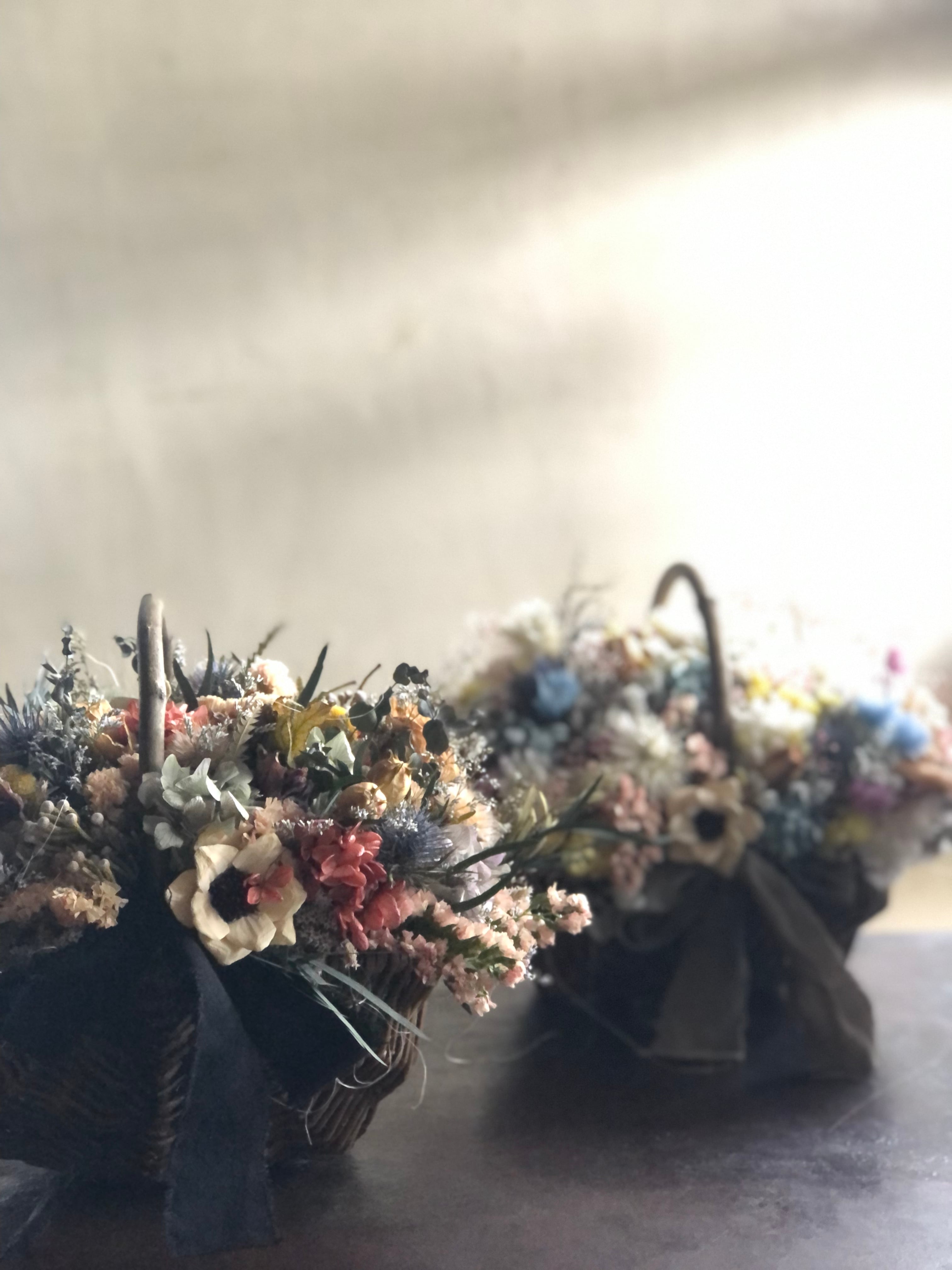 Mimosa half wreath 【ミモザハーフリース】25センチ | vinaya