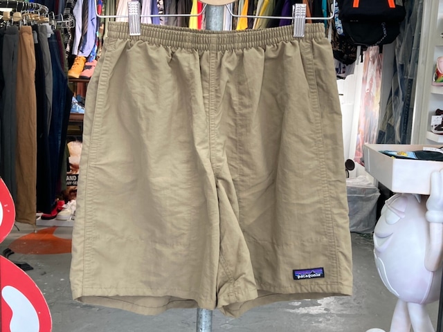 patagonia BAGGIES LONG 7inch ASH TAN SMALL