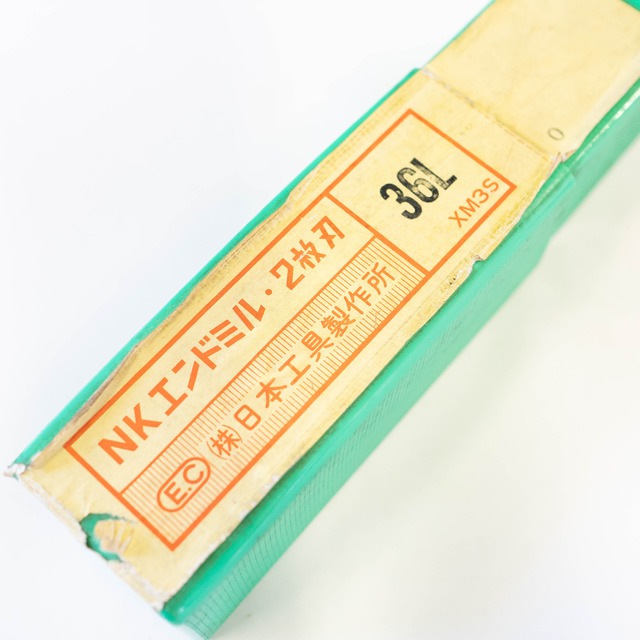 ※全長190 日本工具 NKエンドミル2枚刃ロング Φ36 刃長95 シャンク径32