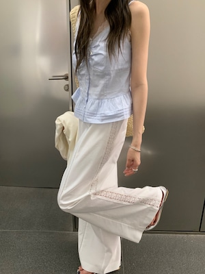 (予約)poster / Salted Linen Pants