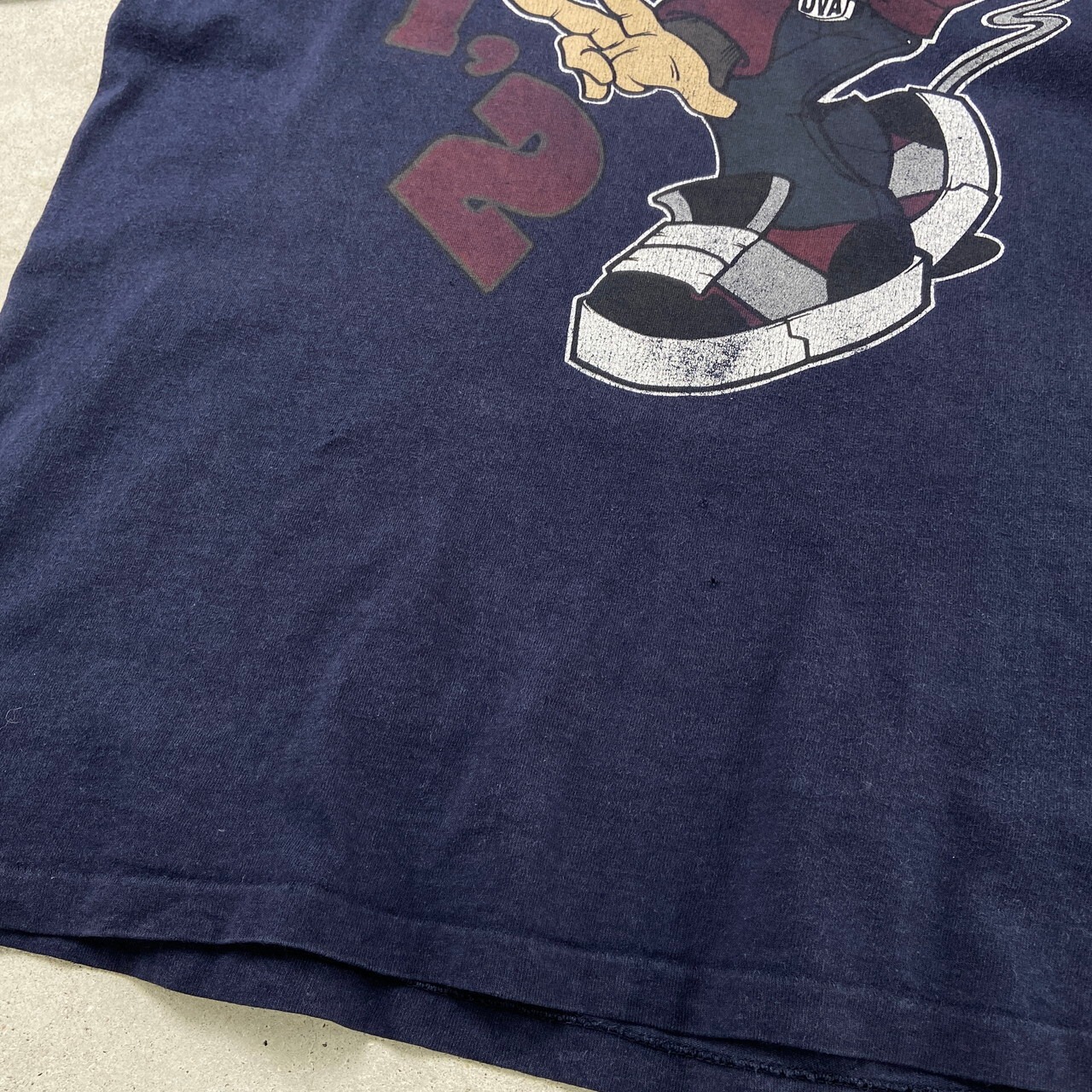 90年代 DVA プリント ロングTシャツ ロンT ヒップホップ ラップ メンズ 