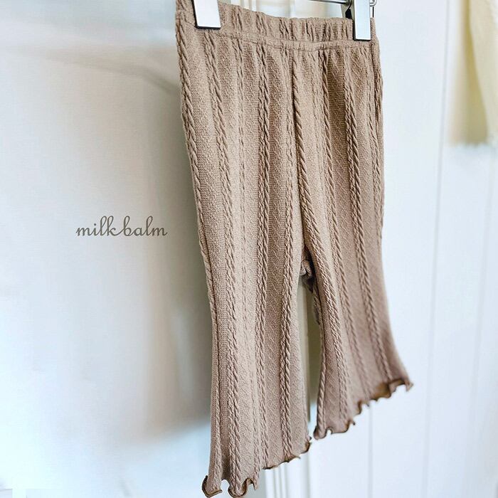 【即納】NO.116 mellow flare pants