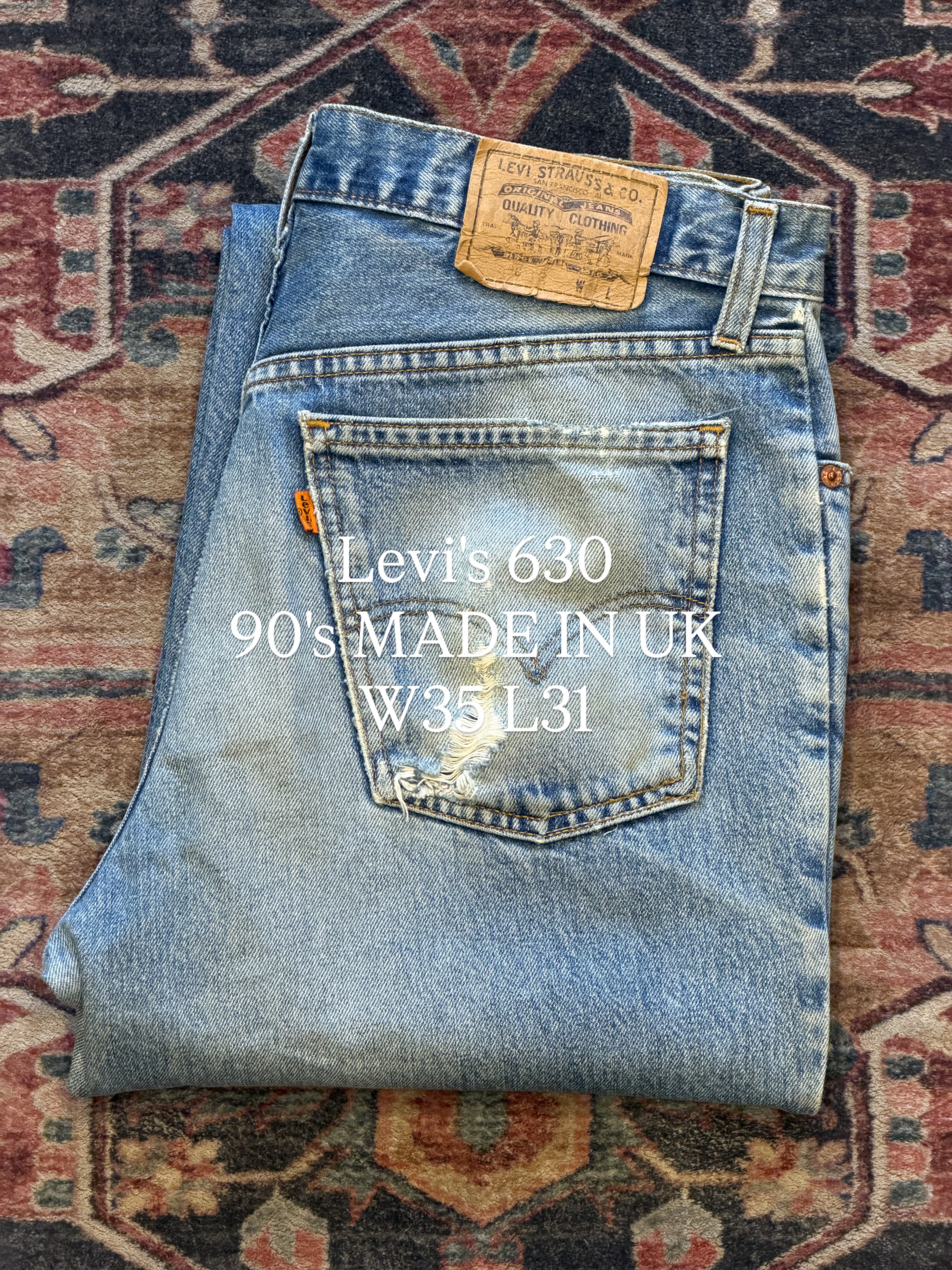 小島様専用【 90s Levi's 501 / バレンシア製 / W32 L30 】 リーバイス