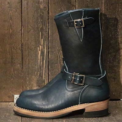 BILTBUCK】Lot.444SP Indigo Horsebutt Engineer Boots 【Attractions