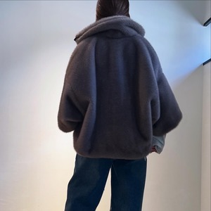 エイミーロウ  Eimee Law ミンクファースタンドネックショートCT