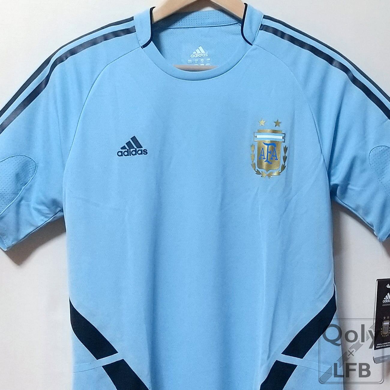 アルゼンチン代表 2008 adidas 半袖トレーニングジャージ