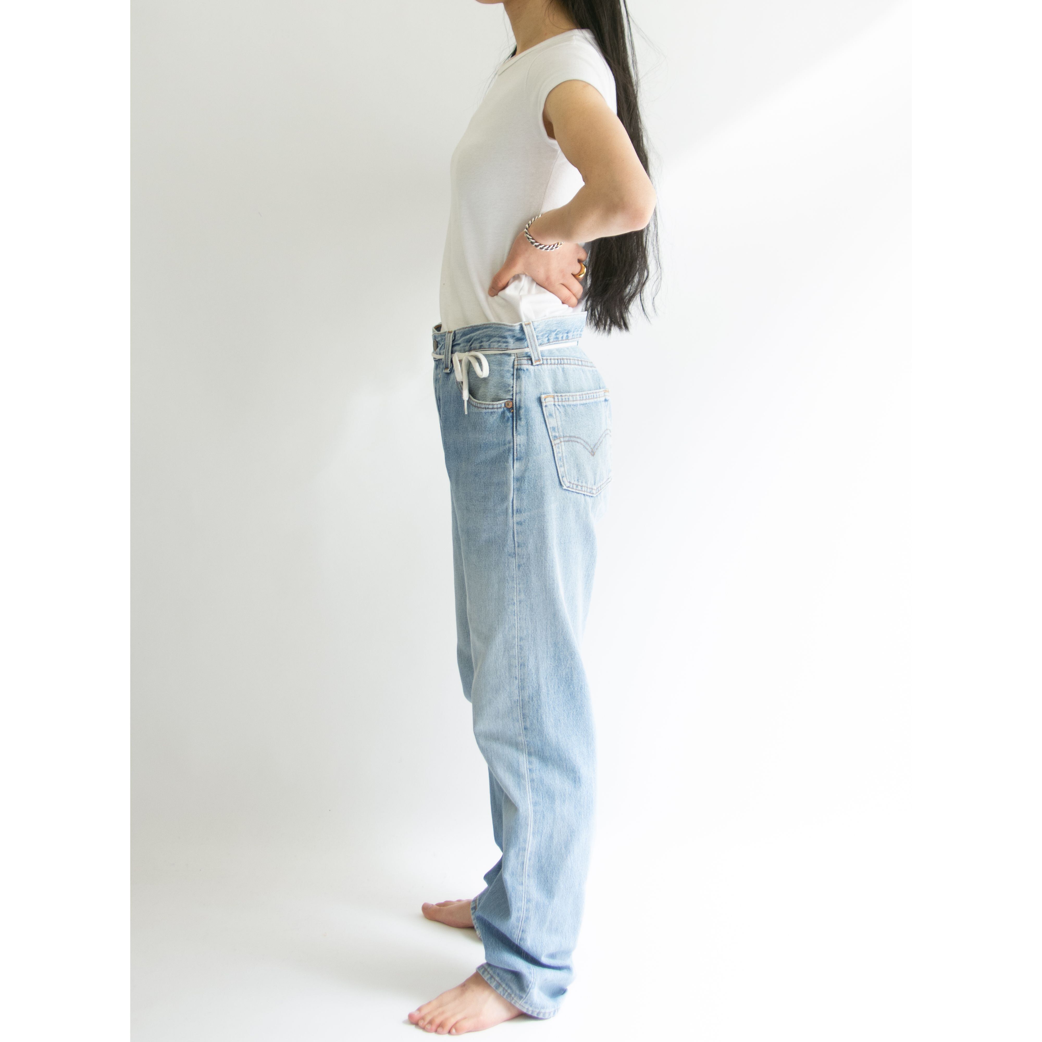 【LEVI'S 501】Made in U.S.A. 90's Straight Denim Pants W30 L32(リーバイス アメリカ製 ストレートデニムパンツ ジーンズ)