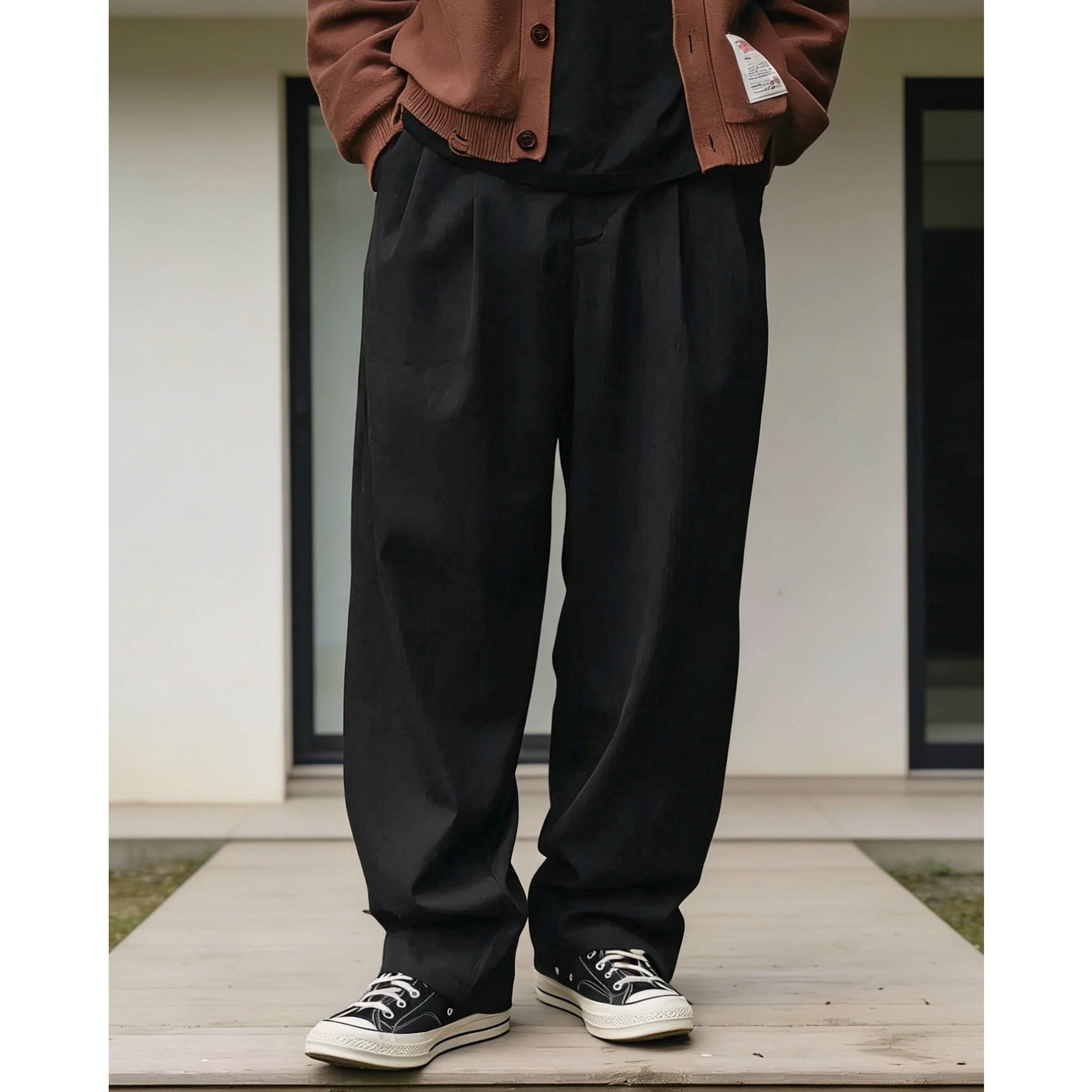 タックワイド シンプル イージーパンツ a-1346