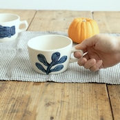 【Blue Kakiotosi 】Soup Mug