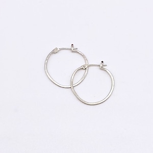 updown hoop25 / silver950