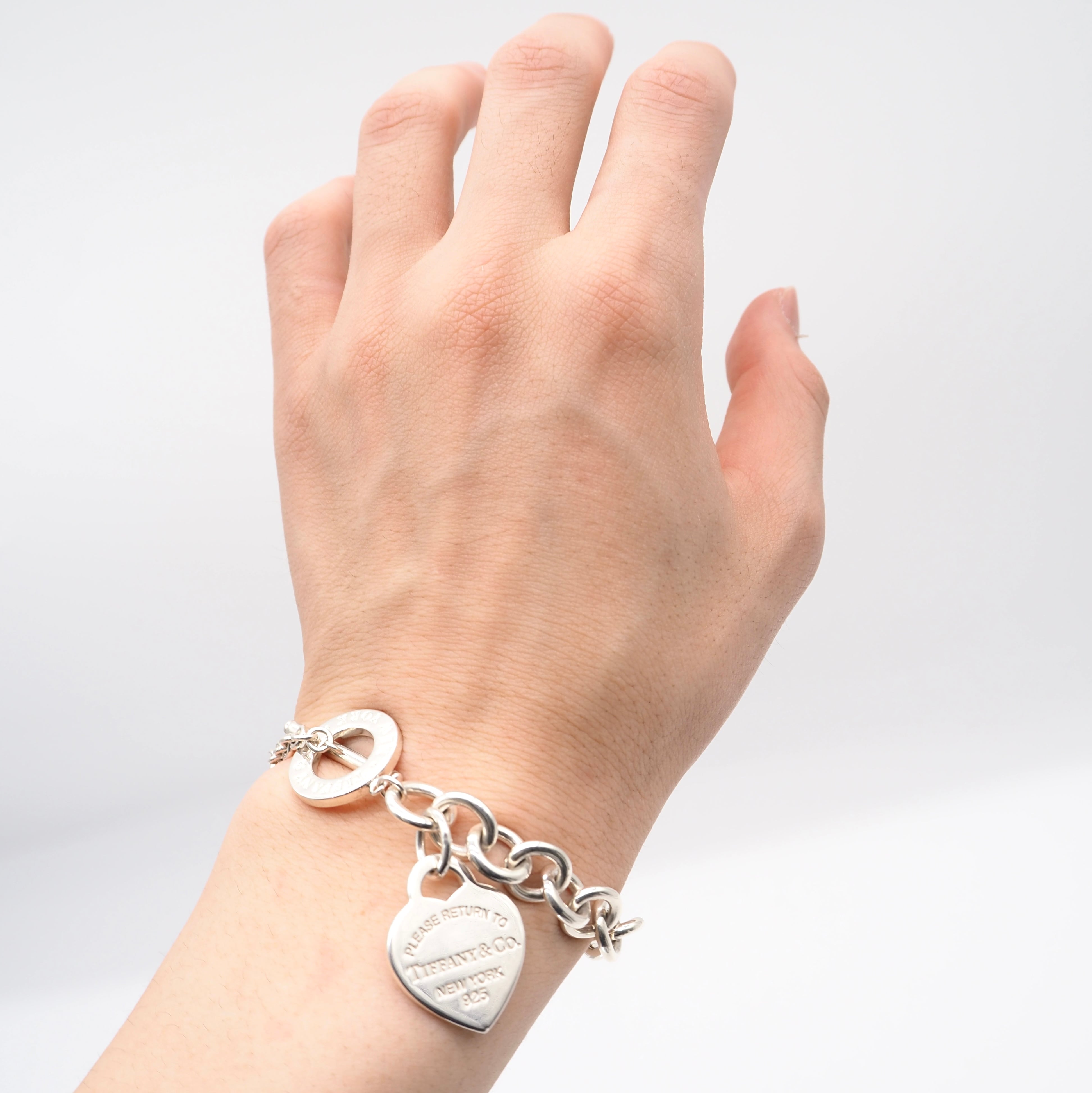 Tiffany&Co. リターントゥ ハートタグ トグル ブレスレット シルバー Tiffany&Co. リターントゥ ハートタグ トグル ブレスレット シルバー