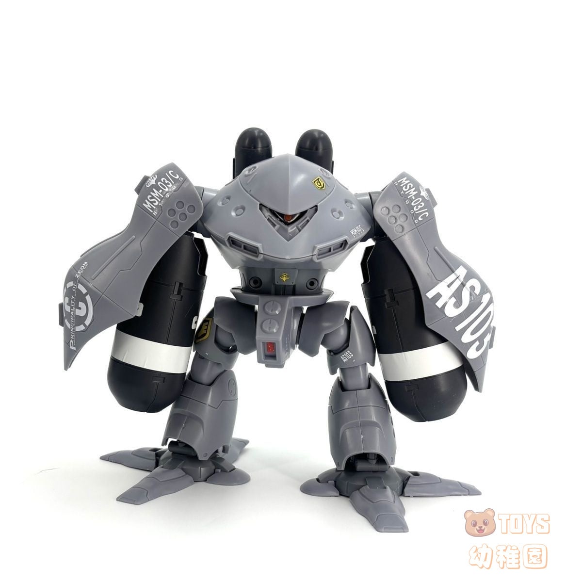 海外製プラモデル　組立済 カニ社長】1/100 HG拡大版 ハイゴ〇ク グレーVer. 未組立 プラモデル